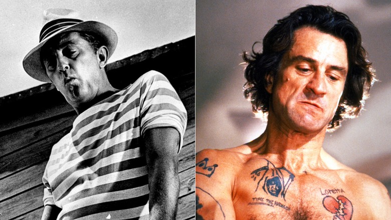 Robert Mitchum and Robert De Niro as Max Cady in Cape Fear (1962) and Cape Fear (1991)