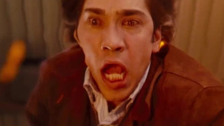 Justin Long fire scream Drag Me to Hell