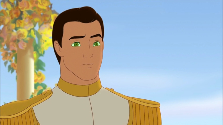 The Prince with glowing green eyes in Cinderella III: A Twist in Time