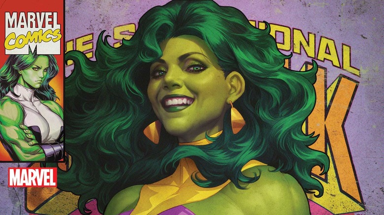 She-Hulk smiling