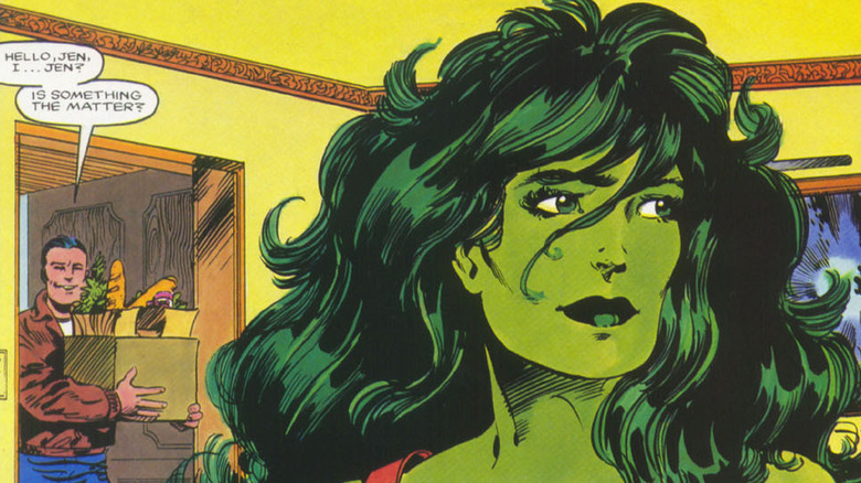 She-Hulk looking forlorn