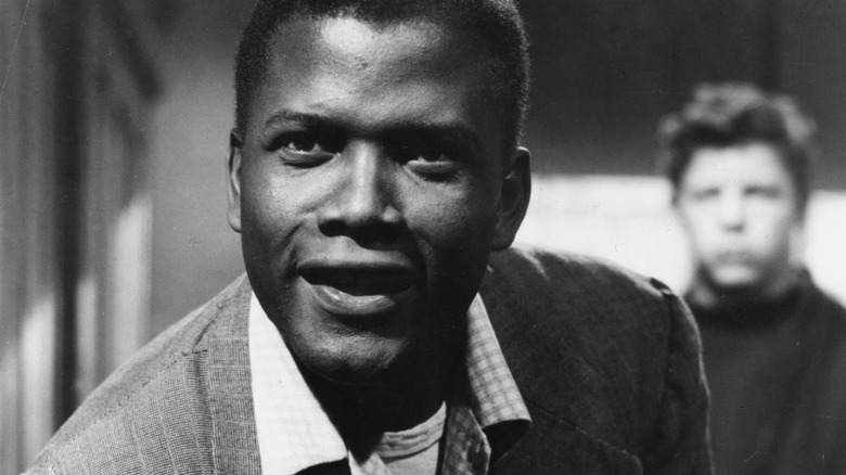 Sidney Poitier in "Blackboard Jungle" 