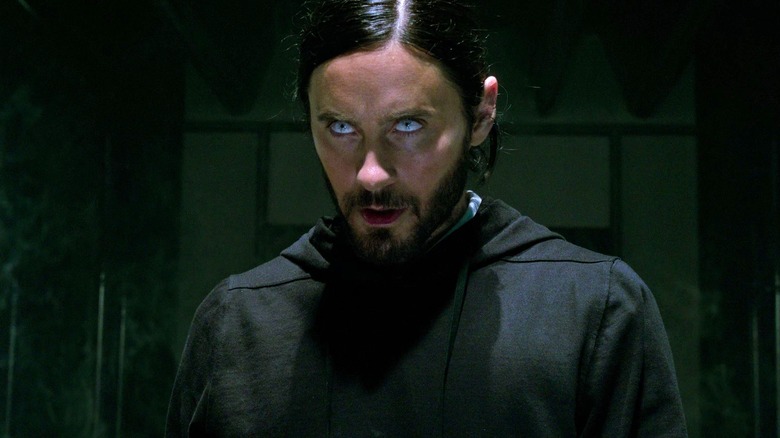 Jared Leto as Morbius morbin in "Morbius"