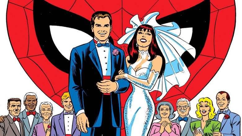 Peter Parker and MJ's wedding