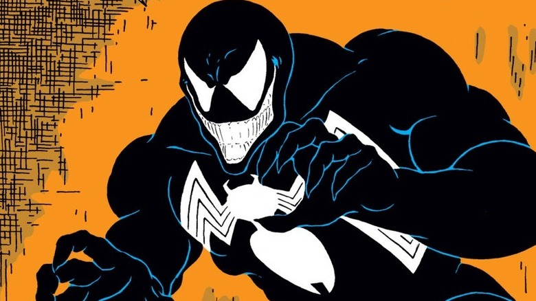 Venom smirking