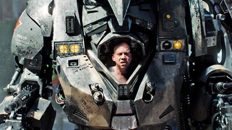 Paul Giamatti as Paul Giamatti's Rhino in "The Amazing Spider Man 2"