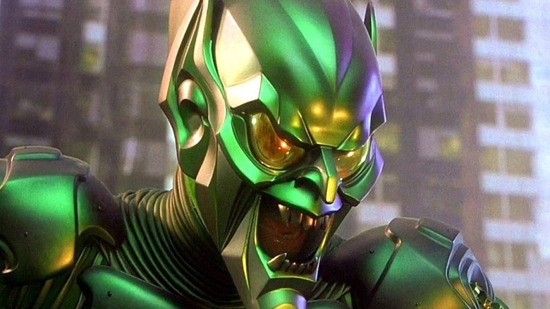 Willam Dafoe as Green Goblin in "Spider Man"