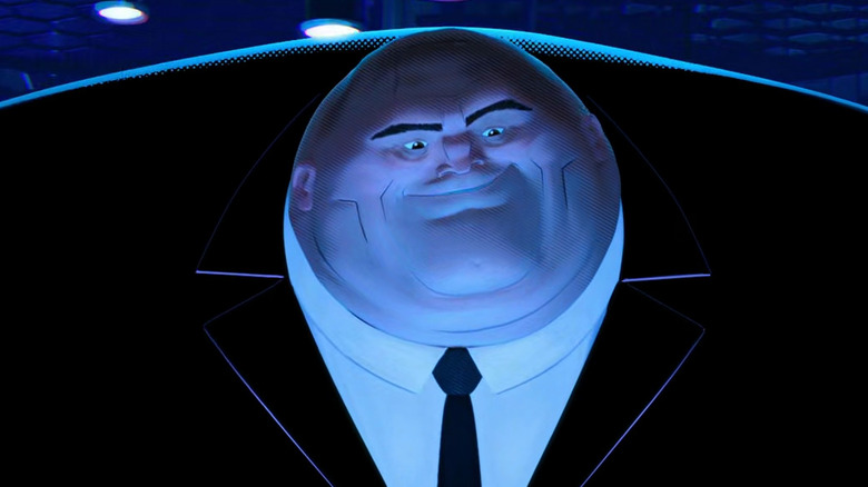 Liev Schriber as Kingpin in "Spider Man: Into The Spider Verse"