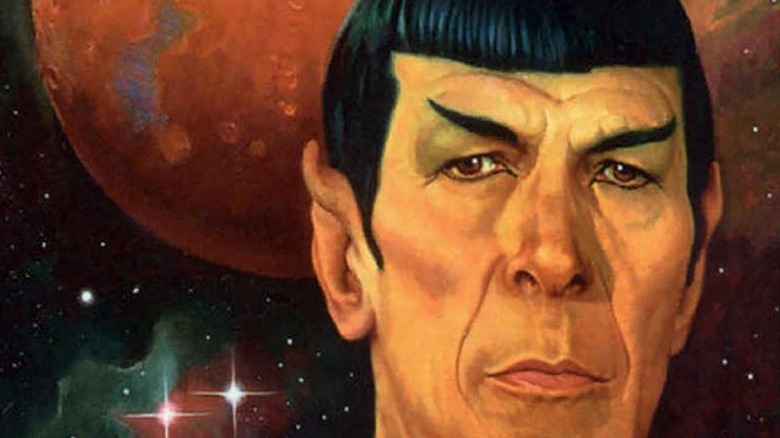 Spock on the cover of Spock's World