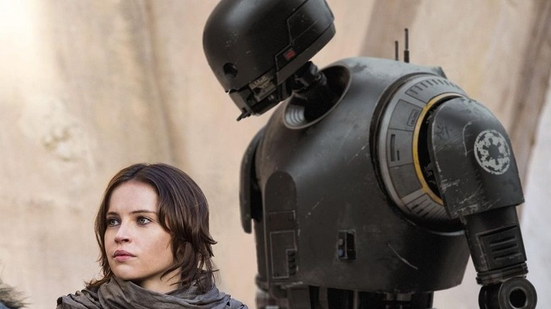 Jyn Erso and K-2SO