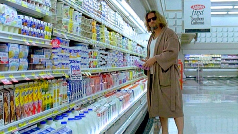 Jeff Bridges in grocery store
