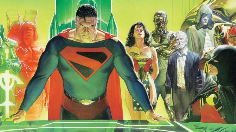 Kingdom Come Superman makes plans