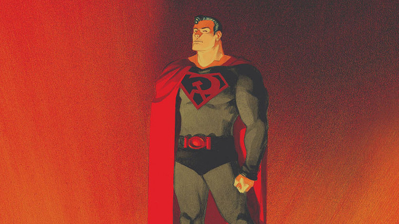 Soviet Superman stands ready