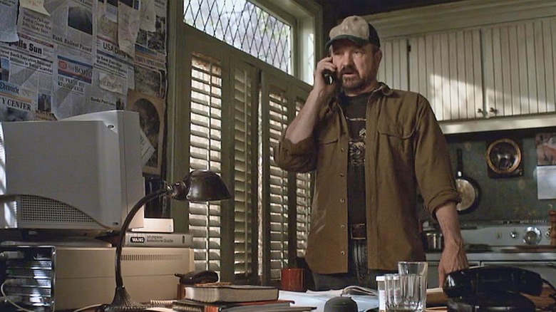 Bobby takes a phone call Supernatural