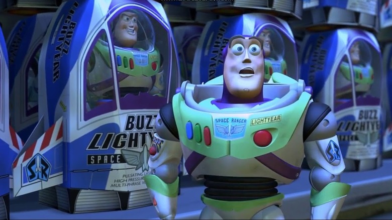 Buzz Lightyear in toy store