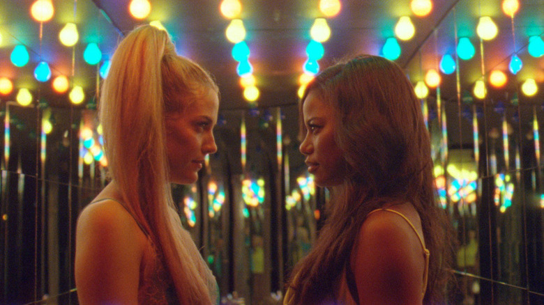 Taylour Paige and Rliey Keough in "Zola"