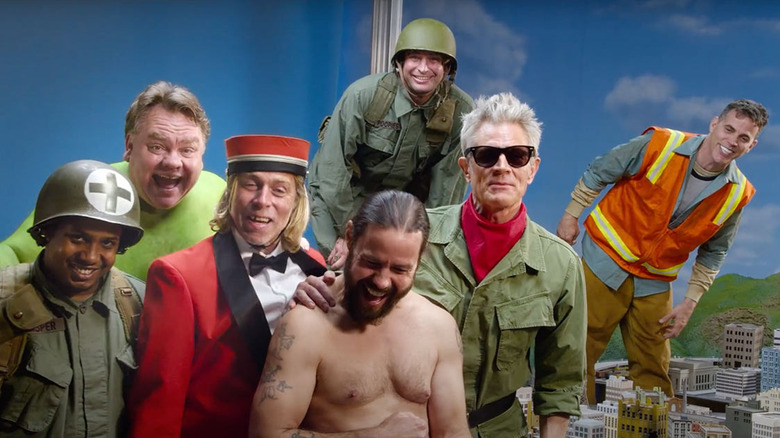 Johnny Knoxville and the gang in "Jackass Forever"