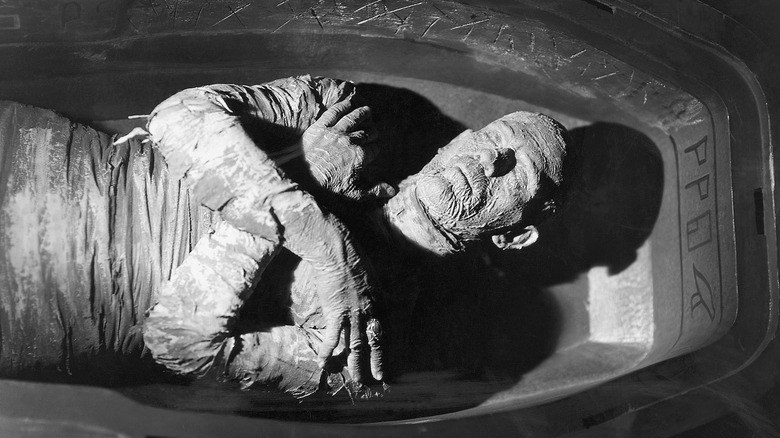 Boris Karloff as The Mummy
