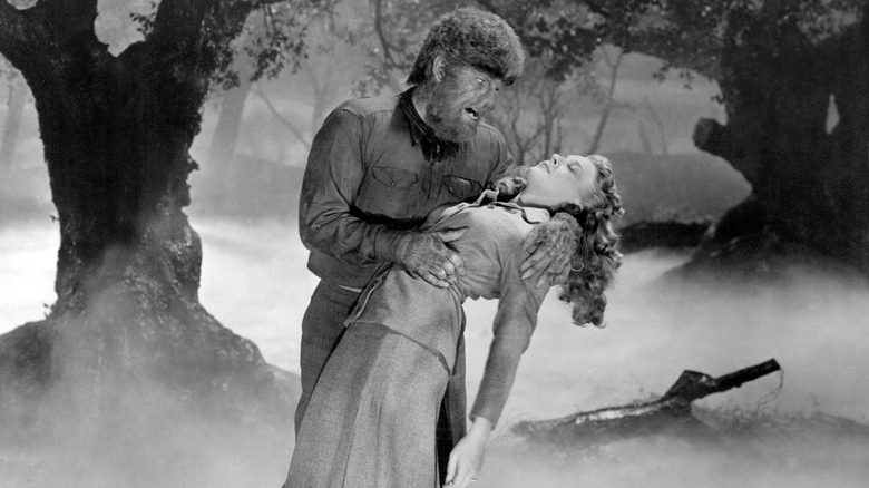 Lon Chaney Jr. and Evelyn Ankers