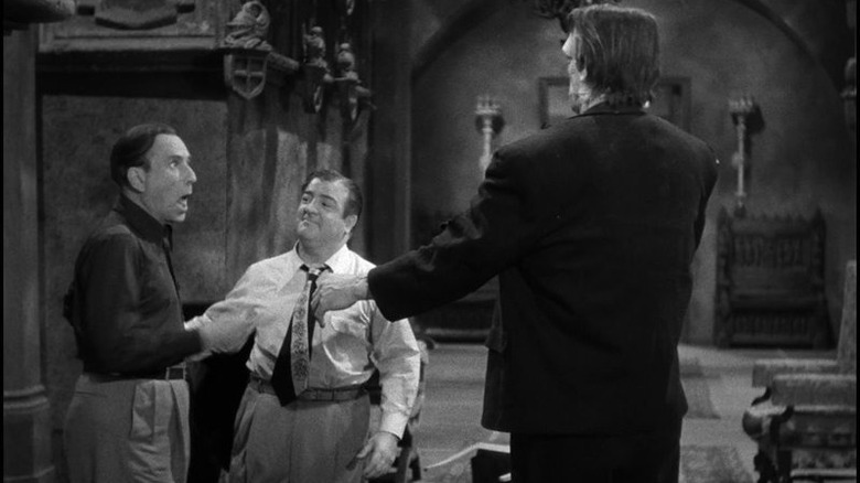 Abbott and Costello meeting Frankenstein 