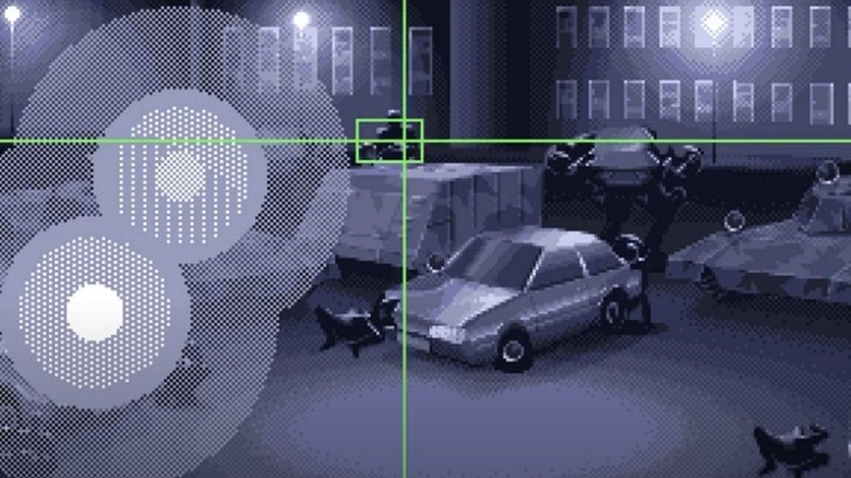 Robocop attempts to stop an ambush