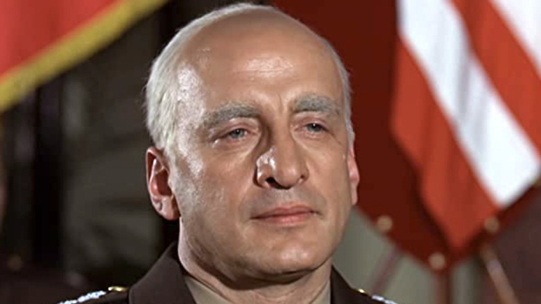 George C. Scott as General Patton stares confidently in Patton