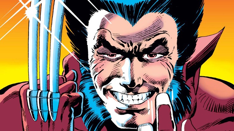 Wolverine grinning 