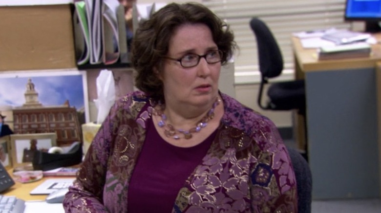 phyllis vance upset the office