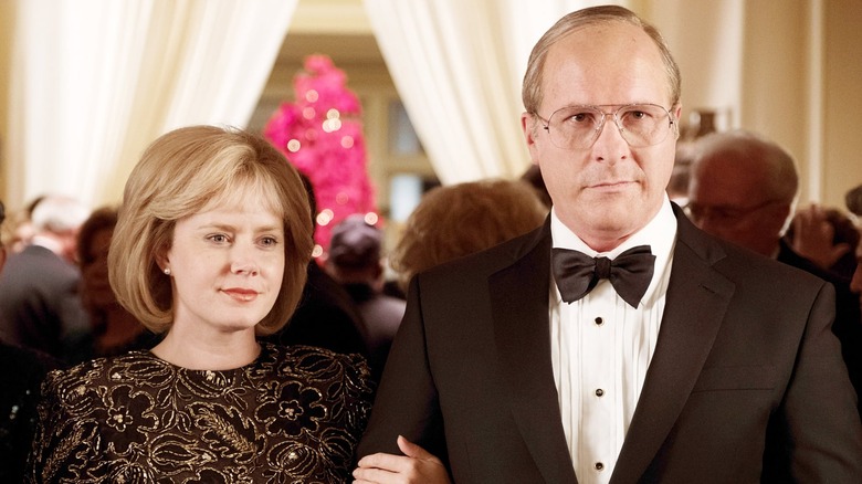 Amy Adams and Christian Bale as Lynne and Dick Cheney