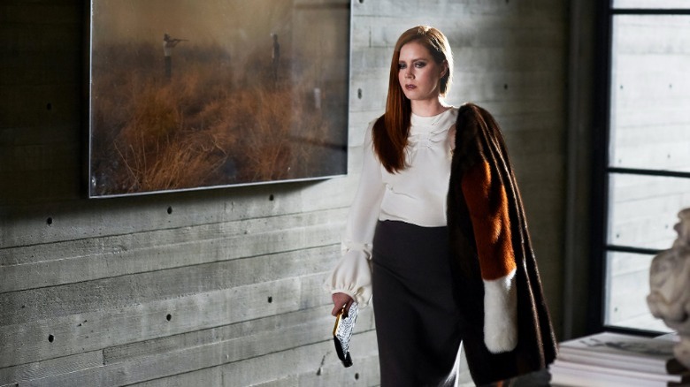 Amy Adams high heel jacket Nocturnal Animals