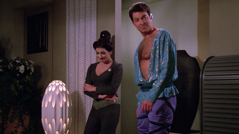 Troi and Riker from 