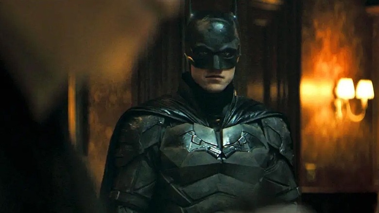 Robert Pattinson as the Batman in "The Batman"