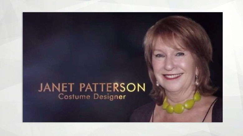 Wrong photo in Janet Patterson in memoriam segment