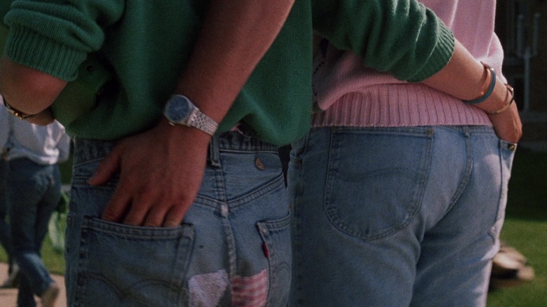 Jeans scene from "Sixteen Candles"