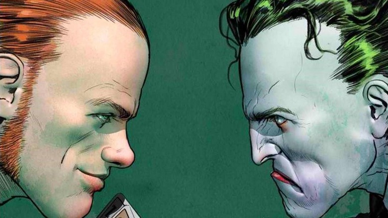 Joker faces off against Riddler