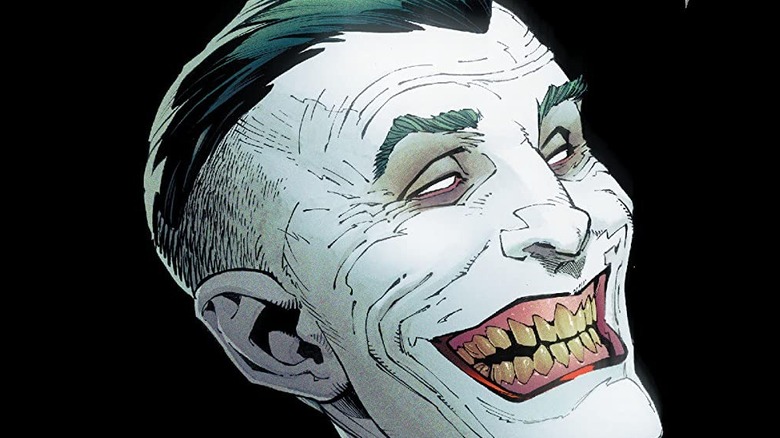 Joker smiles in Batman Endgame