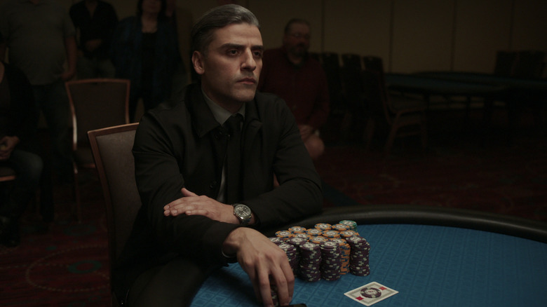 Oscar Isaac in The Card Counter 