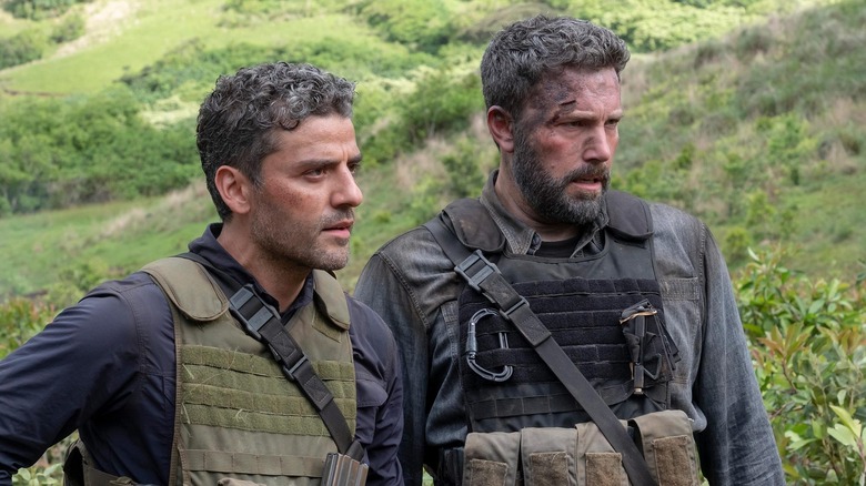 Oscar Isaac and Ben Affleck in Triple Frontier 