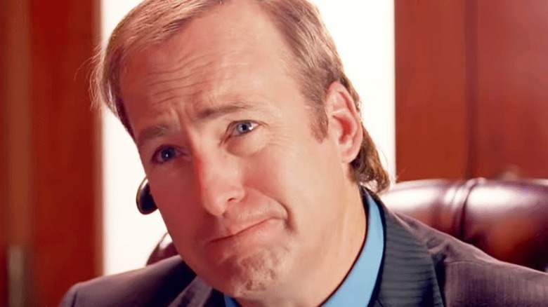 Saul Goodman in his chair Breaking Bad