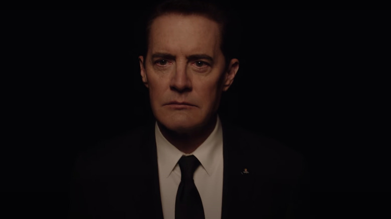 Dale Cooper glaring