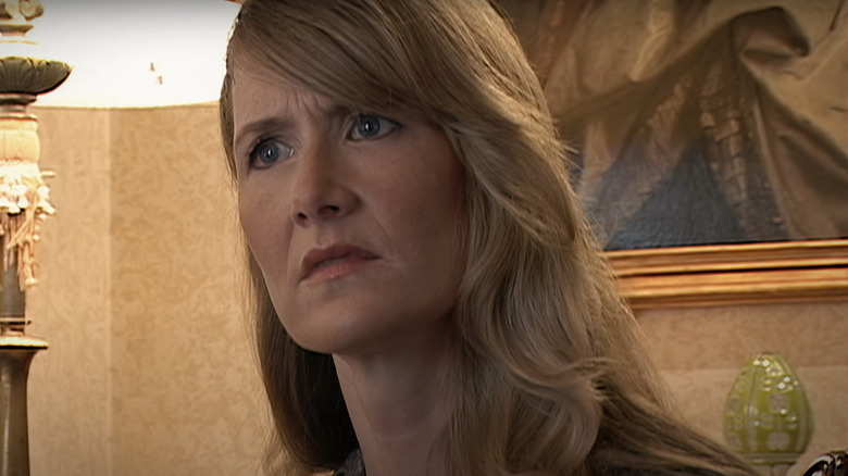 Laura Dern frowning