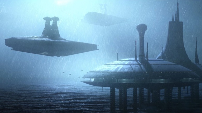 Star destroyers arrive on Kamino