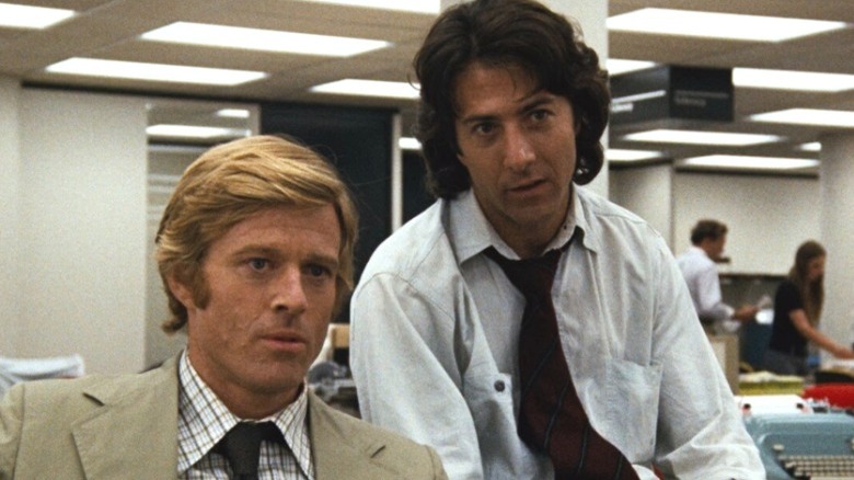 Robert Redford and Dustin Hoffman