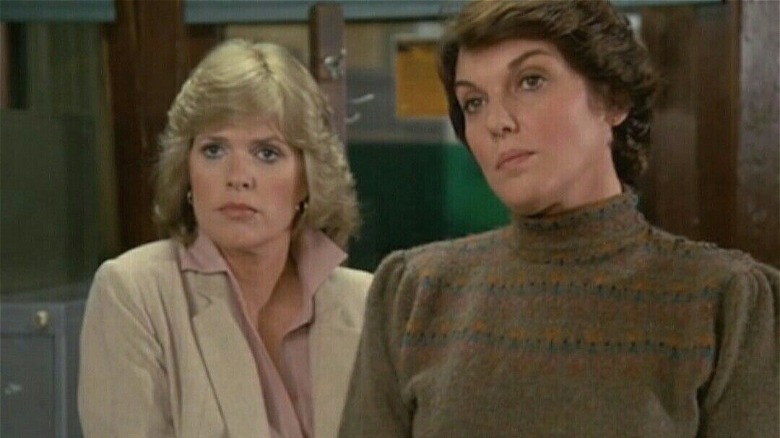 Cagney and Lacey in the precinct