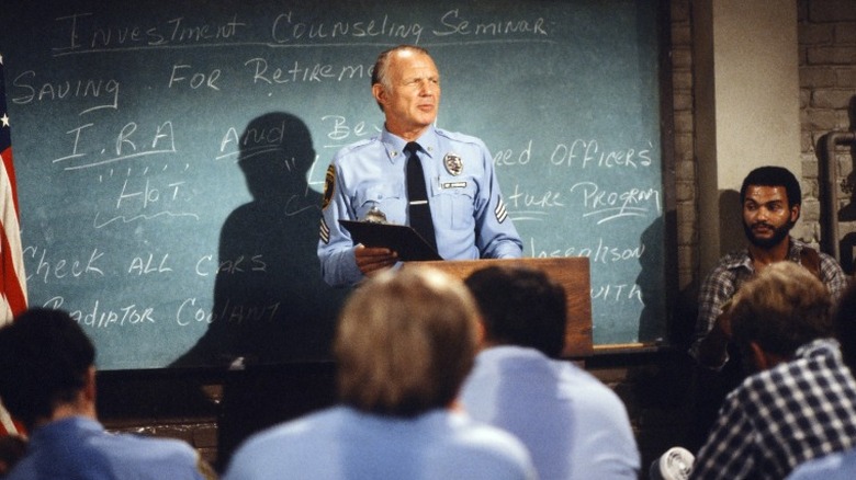 Roll call at the Hill Street precinct