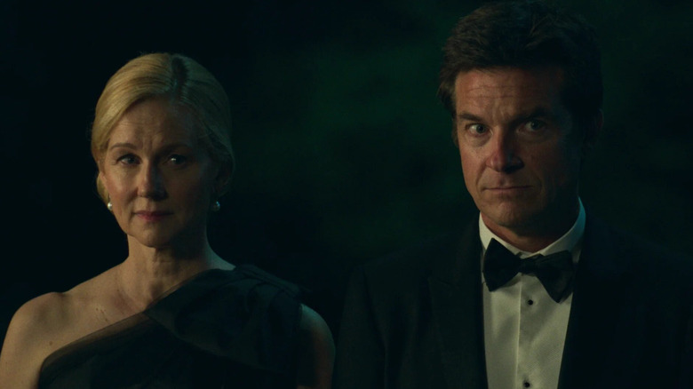 Laura Linney and Jason Bateman in "Ozark"