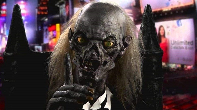The Cryptkeeper grins