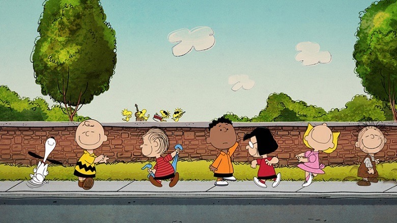 The Peanuts gang
