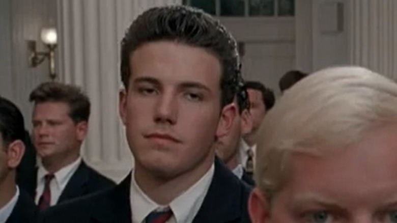 Ben Affleck wearing jacket and tie