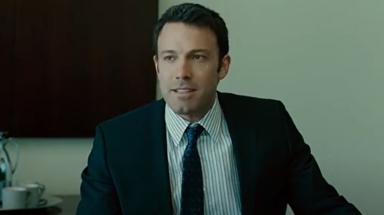 Ben Affleck wearing a suit